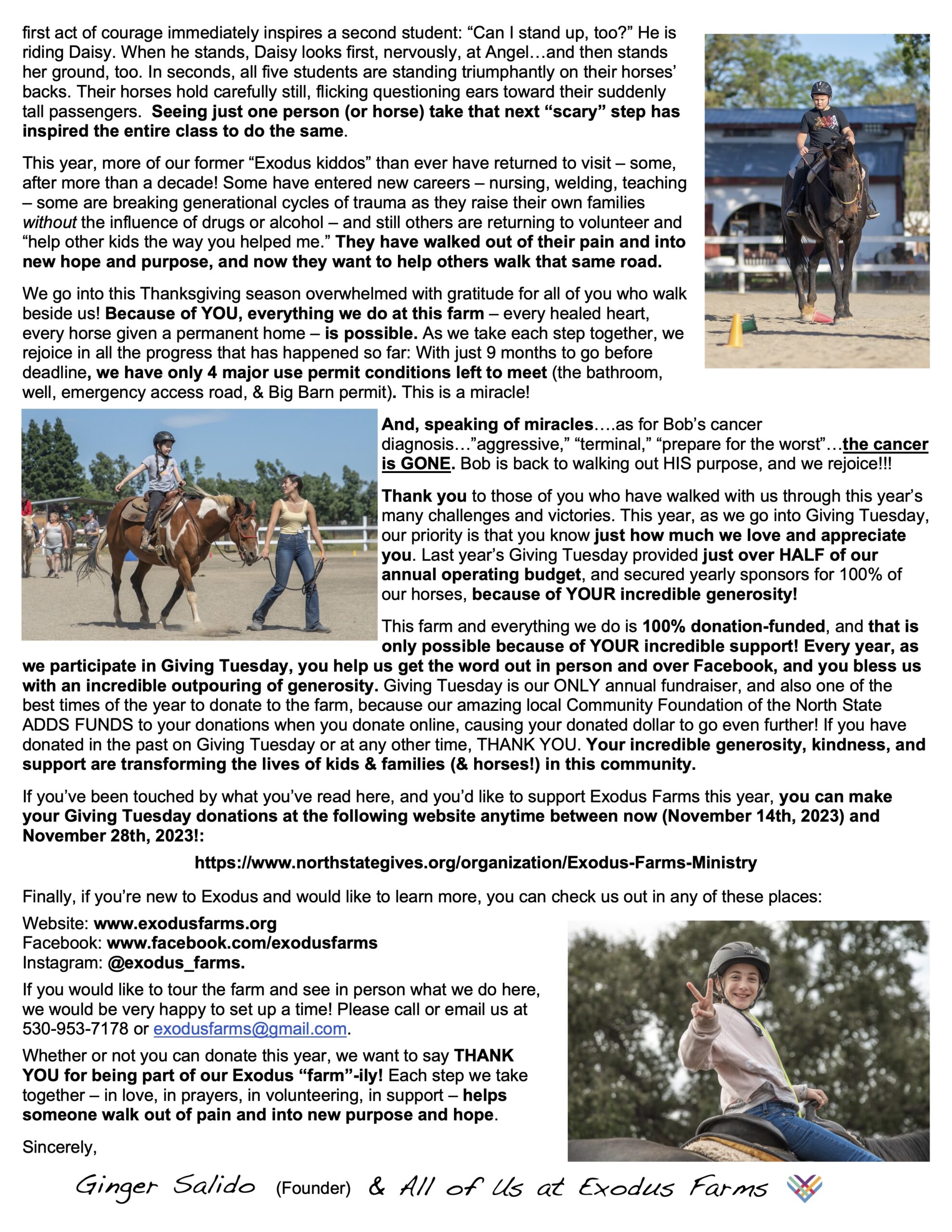 News Exodus Farms